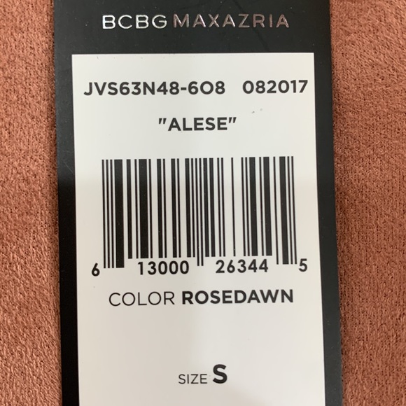 Beautiful BCBG Maxazria “Alese” dress in rosedawn. Form fitting showstopper. - Picture 6 of 6